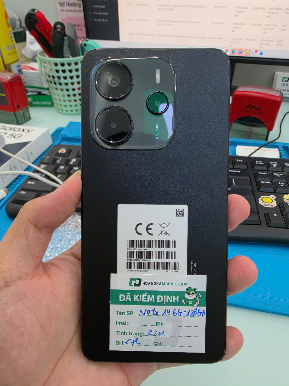 ĐIỆN THOẠI DI ĐỘNG (TEL) REDMI NOTE 14