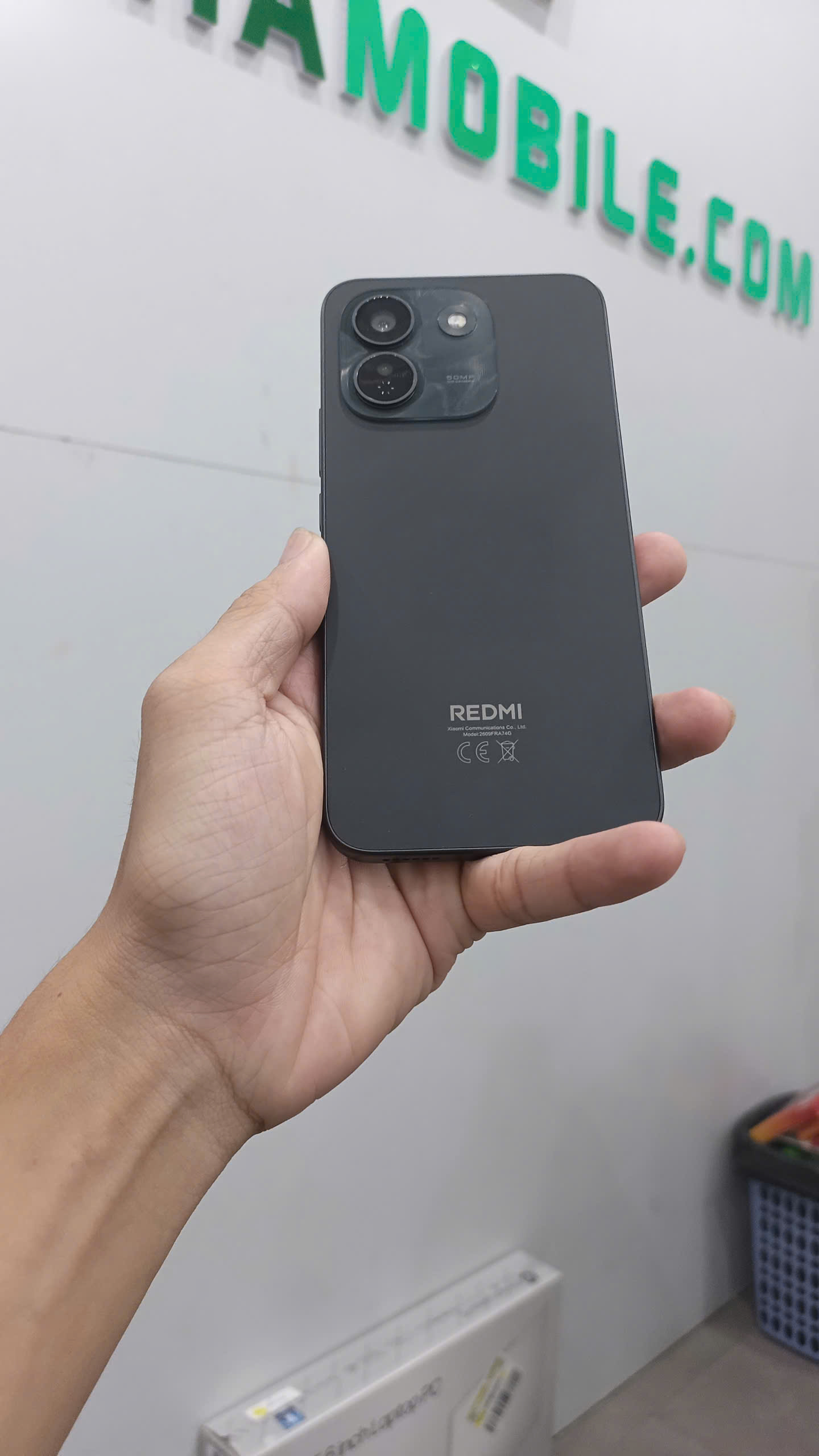 ĐIỆN THOẠI DI ĐỘNG (TEL) REDMI NOTE 17 PRO MAX 5G 6.83"/SNAP 6 GEN 5/8G/512G/50+8MP/32MP/10000mAh (2609FRA74G)/ĐEN (693909301150