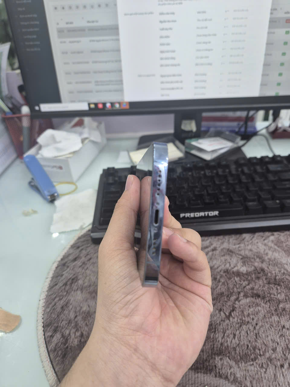 Iphone 13 promax 128Gb xanh cũ