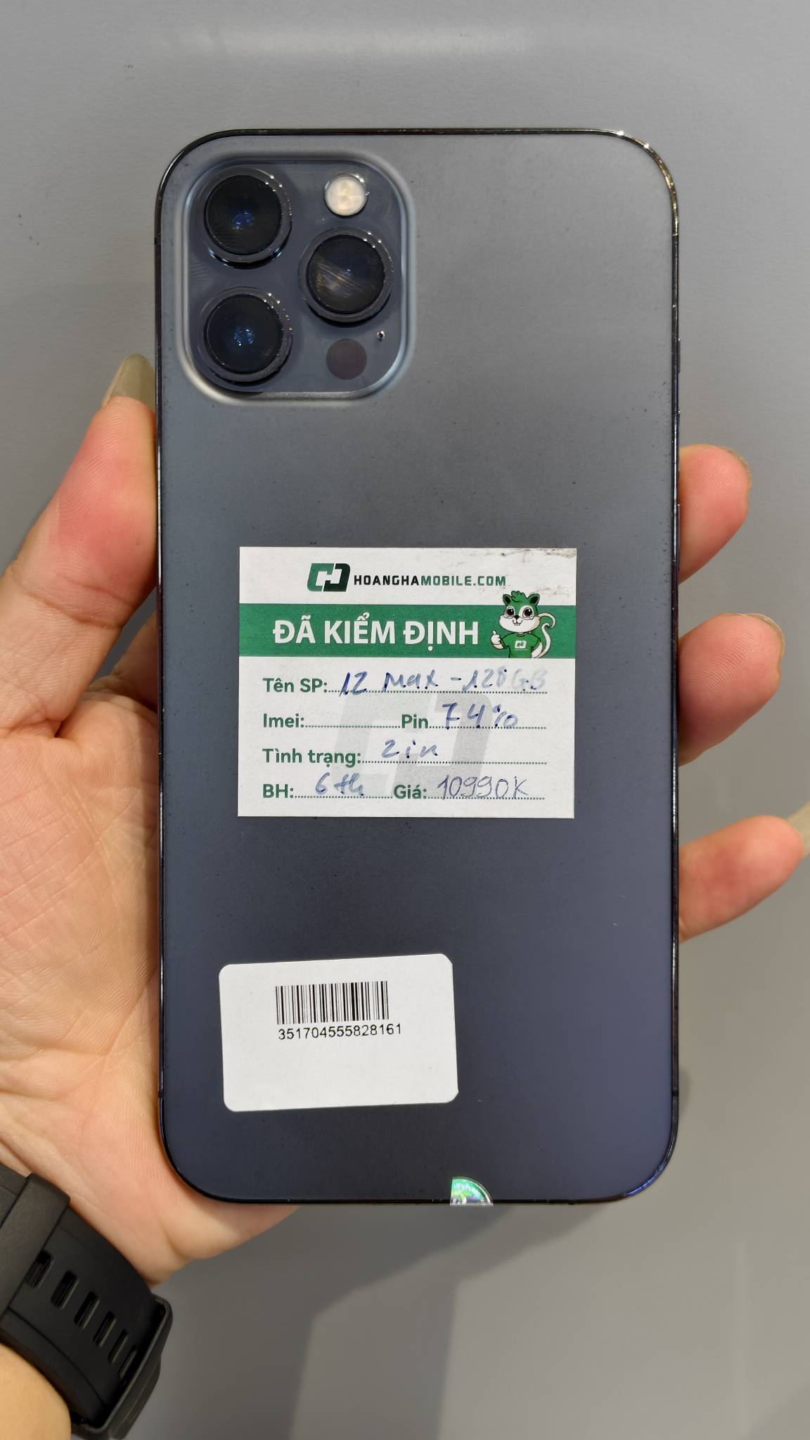 iPhone 12 Pro Max (128GB) - Chính hãng VN/A Cũ