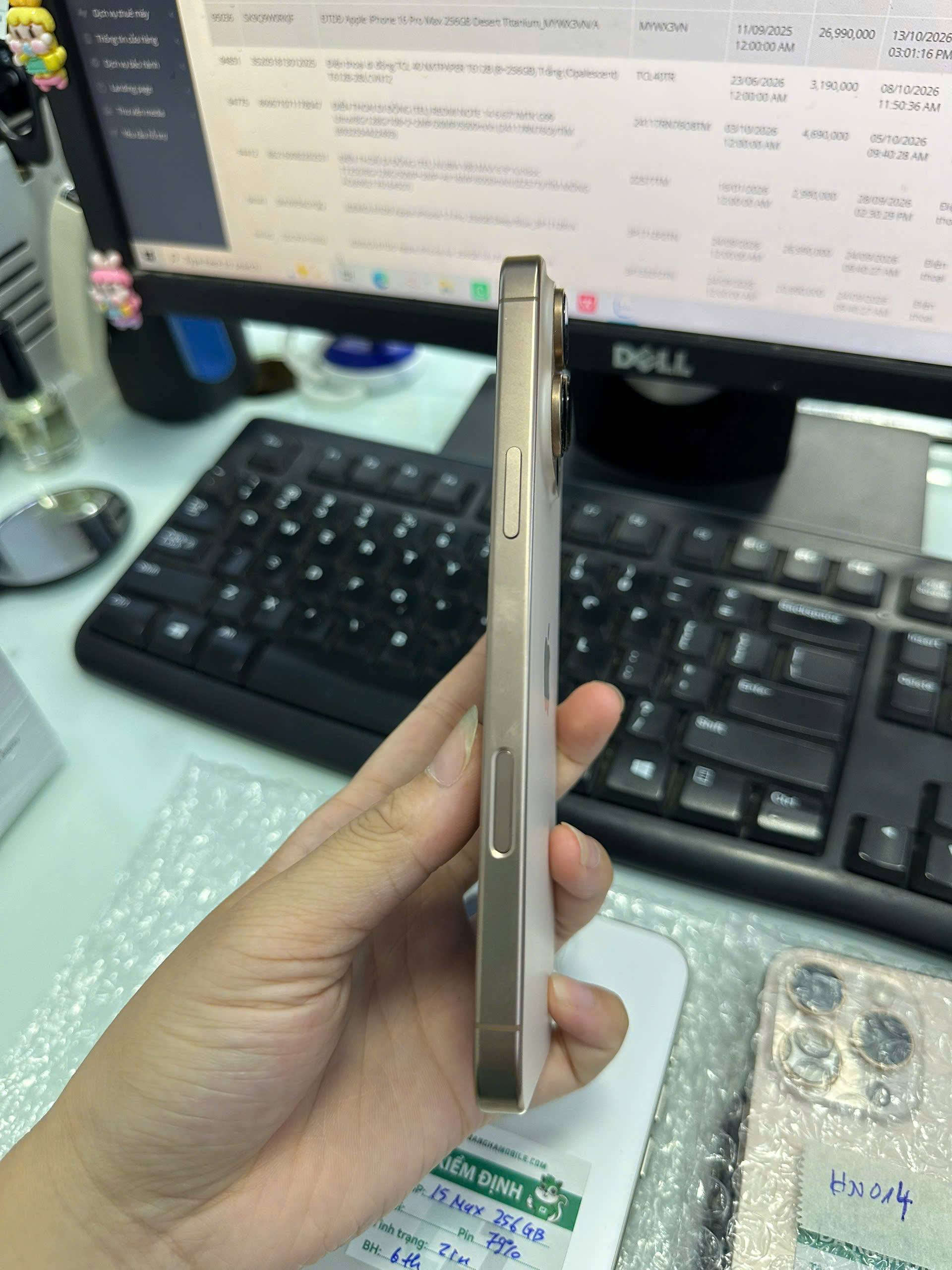 ĐTDĐ Apple iPhone 16 Pro Max 256GB Desert Titanium - CŨ
