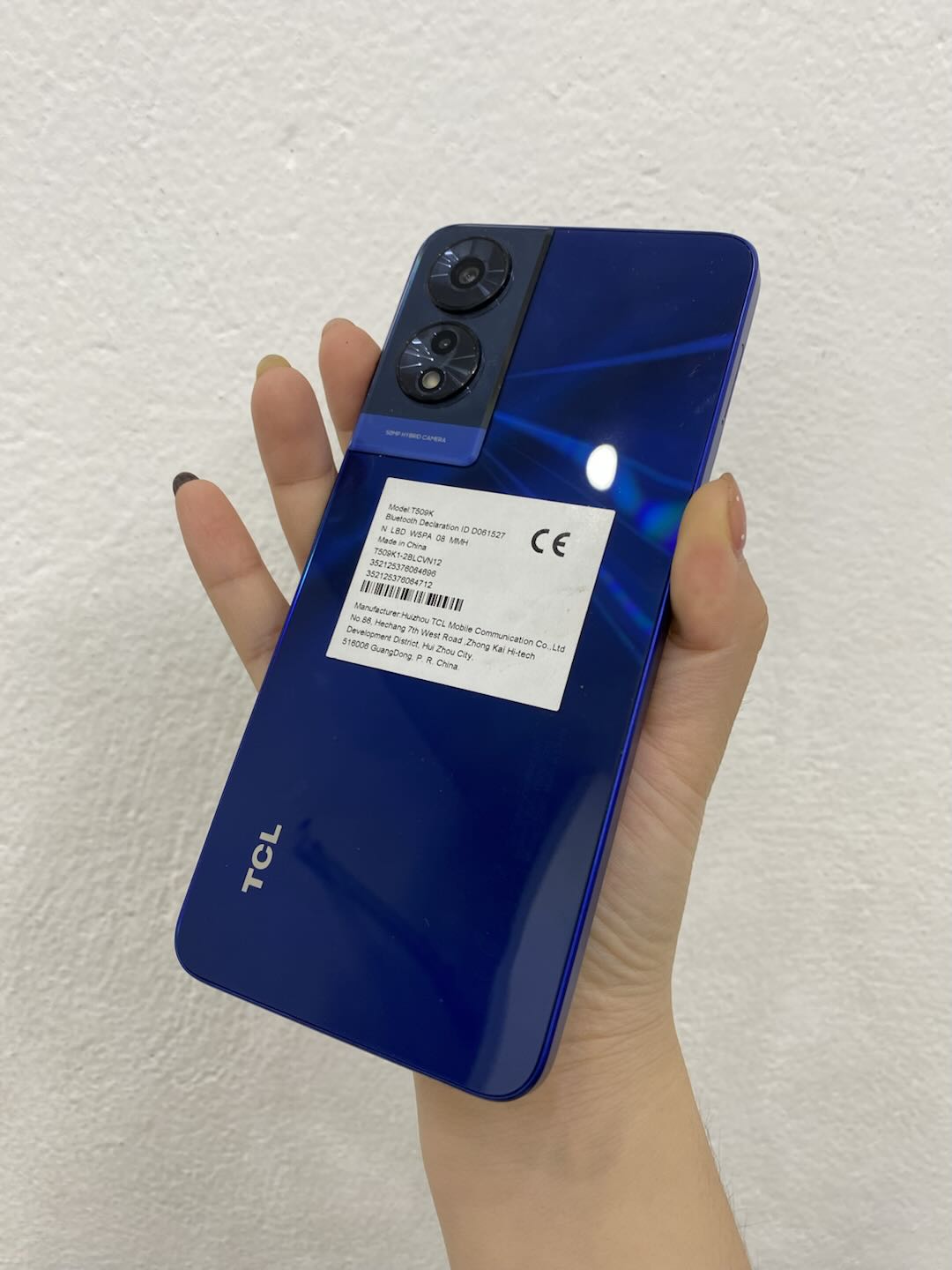 Điện thoại di động TCL 505 T509K (4+128GB) Ocean Blue_T509K - 352125376064696 - T509K12BLCVN12