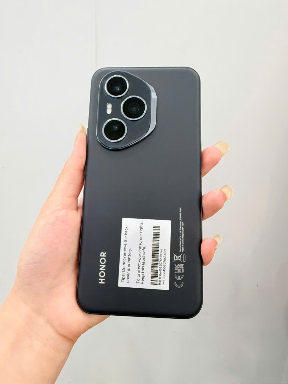 Điện thoại di động Honor 400 Pro 5G (12+512GB) Xám (Lunar Grey)_DNP-NX9