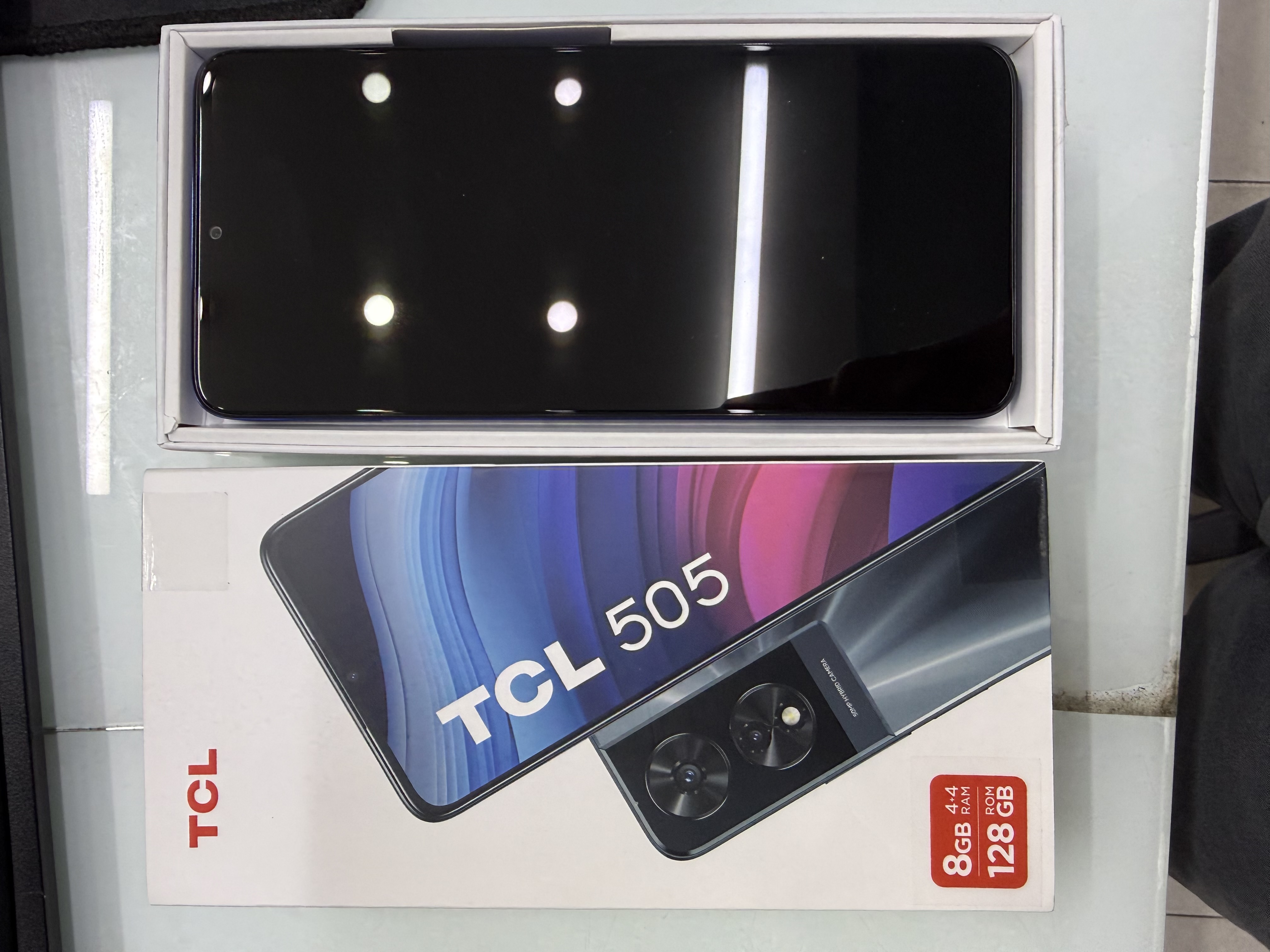 Điện thoại di động TCL 408 T507U (4+64GB) - Xanh (Midnight Blue) T507U1-3BLCVN12