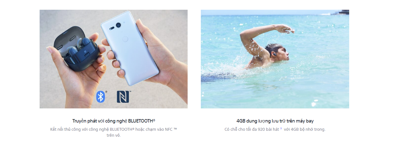 Tai nghe True Wireless Sony WF-SP900