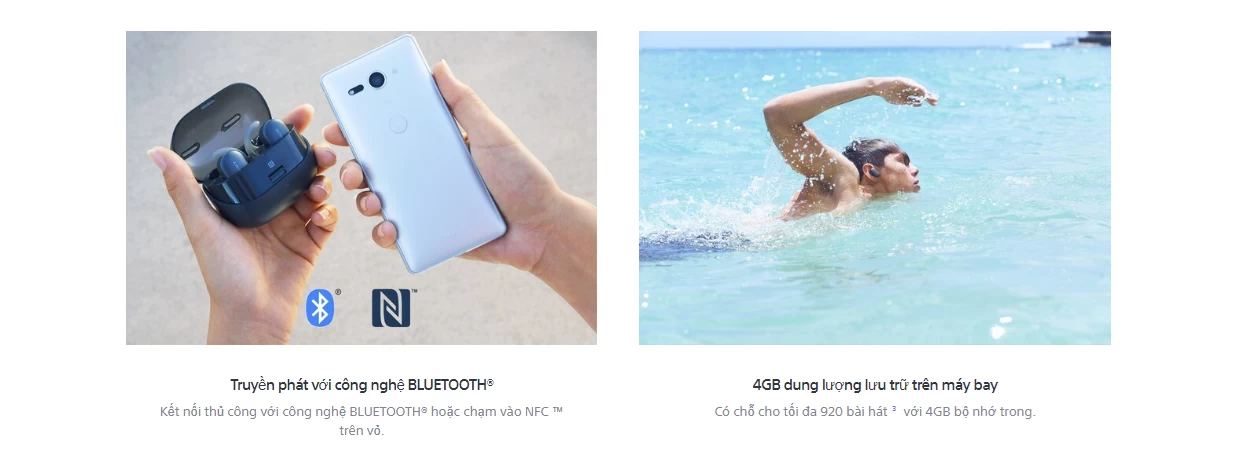 Tai nghe True Wireless Sony WF-SP900