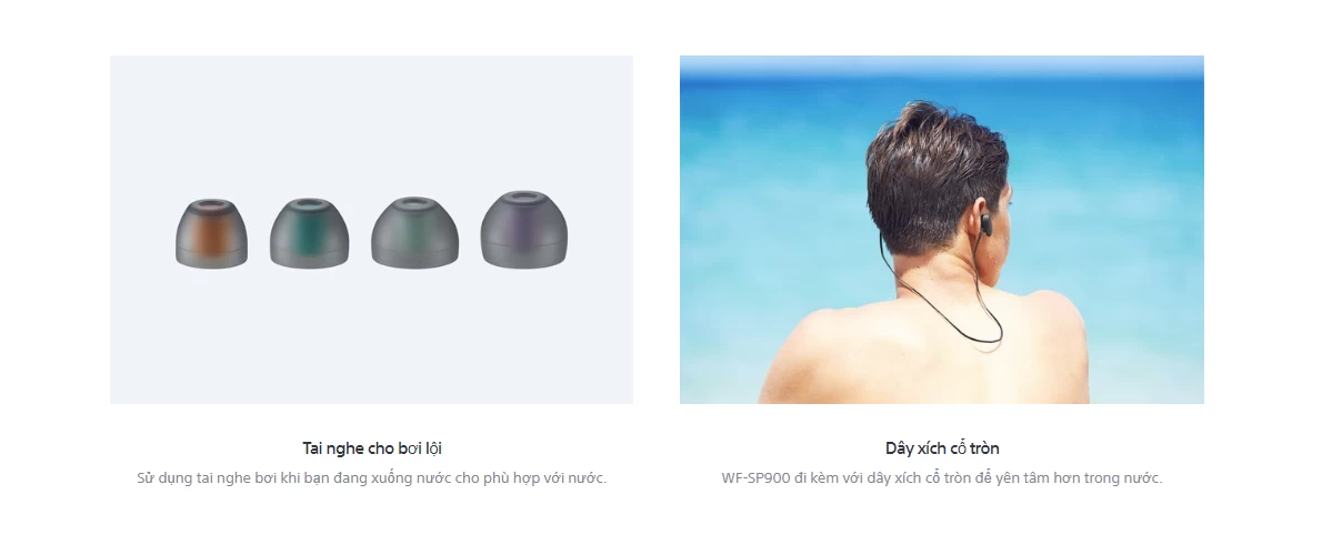 Tai nghe True Wireless Sony WF-SP900