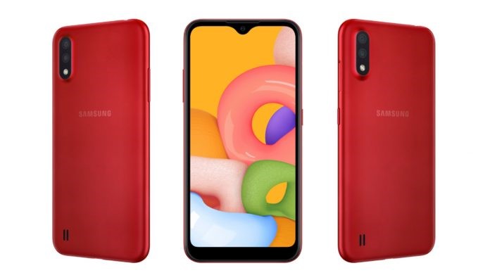 Galaxy A01 ra mắt