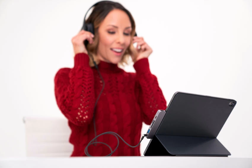 Cổng chuyển Hyperdrive 6 in 1 HDMI 4K/60Hz USB-C Hub