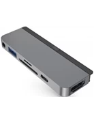 Cổng chuyển HyperDrive 6-in-1 HDMI 4K/60Hz USB-C Hub HD319B - Chính hãng