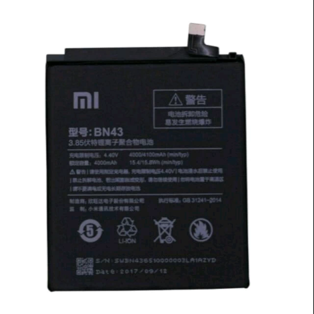Thay pin Redmi Note 4x (BN43)