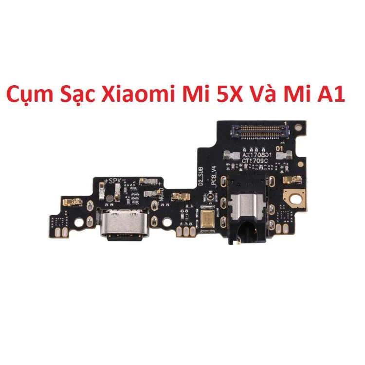 Thay bo sạc Mi A1 / Mi 6 / Note Pro / Mi 5x