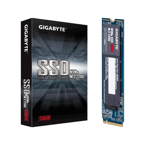 Ổ cứng SSD Gigabyte 256GB M.2 2280 PCIe NVMe Gen 3x4 (Đọc 1700MB/s, Ghi 1100MB/s) - (GP-GSM2NE3256GNTD)