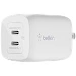 Sạc nhanh Belkin 65W Gan2, 2 x USB-C PD PPS - Chính Hãng