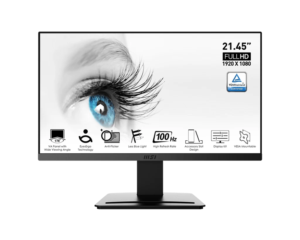 Màn hình MSI PRO MP223 (21.45"/FHD/VA/100Hz)