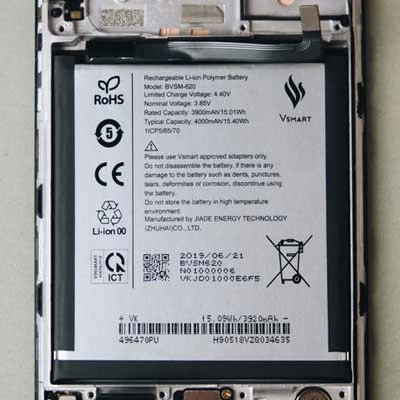 Thay pin Vsmart Live