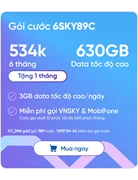 SIM VNSKY - Bộ KIT 6SKY89C