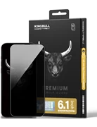 Kính cường lực Mipow Kingbull HD Anti-Spy Premium Silk for iPhone 6.1 inch 