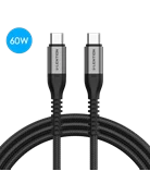 Dây cáp sạc Lention USB-C to C 60W 1M
