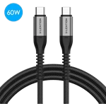 Dây cáp sạc Lention USB-C to C 60W 2M