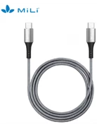 Cáp Mili Braided Type-C to Type-C 60W HX-L07