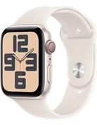 Apple Watch SE 2024 - GPS, 40mm - Vỏ Nhôm Dây Cao Su 