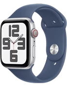 Apple Watch SE 2024 - GPS + Cellular, 40mm - Vỏ Nhôm Dây Cao Su 