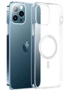 Ốp Mipow Magsafe Tempered Glass for Iphone 12/12Pro Transparent