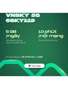 Gói cước Vnsky 5G 6SKY119