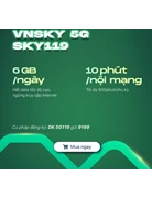 Gói cước Vnsky 5G SKY119