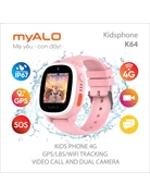 Đồng hồ định vị trẻ em myALO K64 - Chính hãng