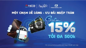 Giảm đến 500k khi thanh toán thẻ tín dụng NCB
