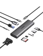 Cổng chuyển đổi Ugreen USB C Hub 10 in 1 15601 CM498