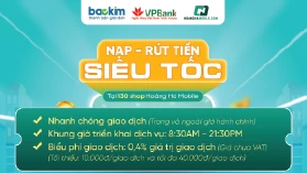 NẠP-RÚT tiền nhanh chóng, tiện lợi tại Hoàng Hà Mobile