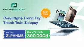 Giảm 1% tối đa 300.000đ khi thanh toán qua ZaloPay