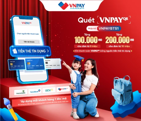 Giảm ngay tới 200.000đ khi quét VNPAY QR