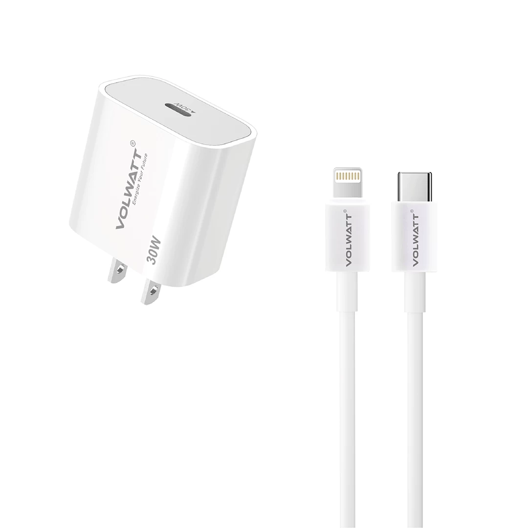 Bộ sạc siêu nhanh 30w C to Lightning