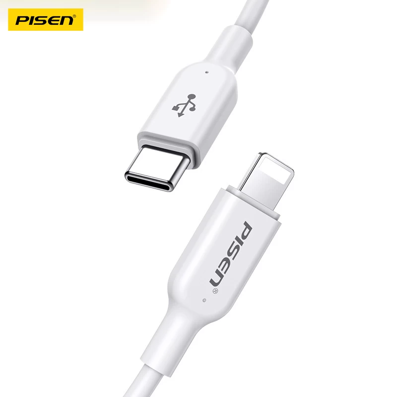 Cáp Pisen quick - Mr White Lightning USB-C 1m CL1000