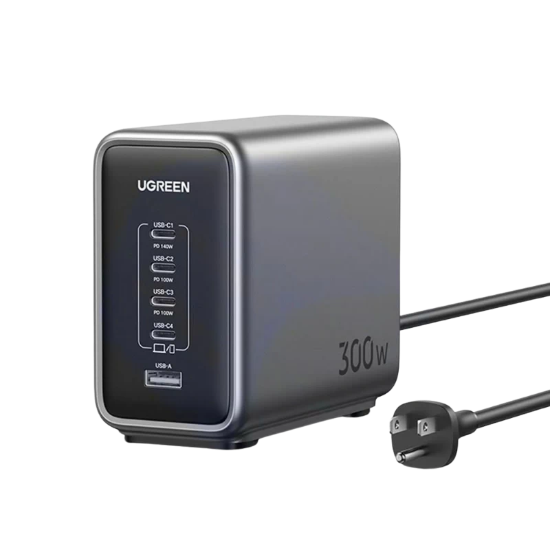 Bộ sạc nhanh để bàn 4C1A Ugreen CD333 công suất 300W