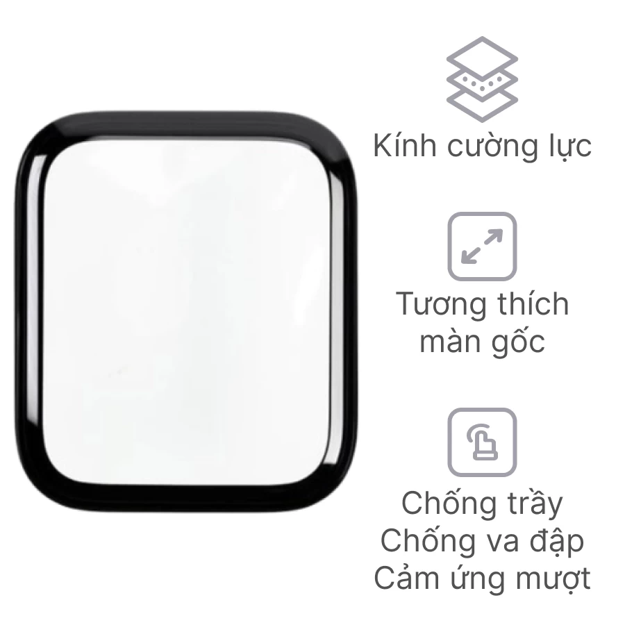 Ép kính Apple Watch SE 2023