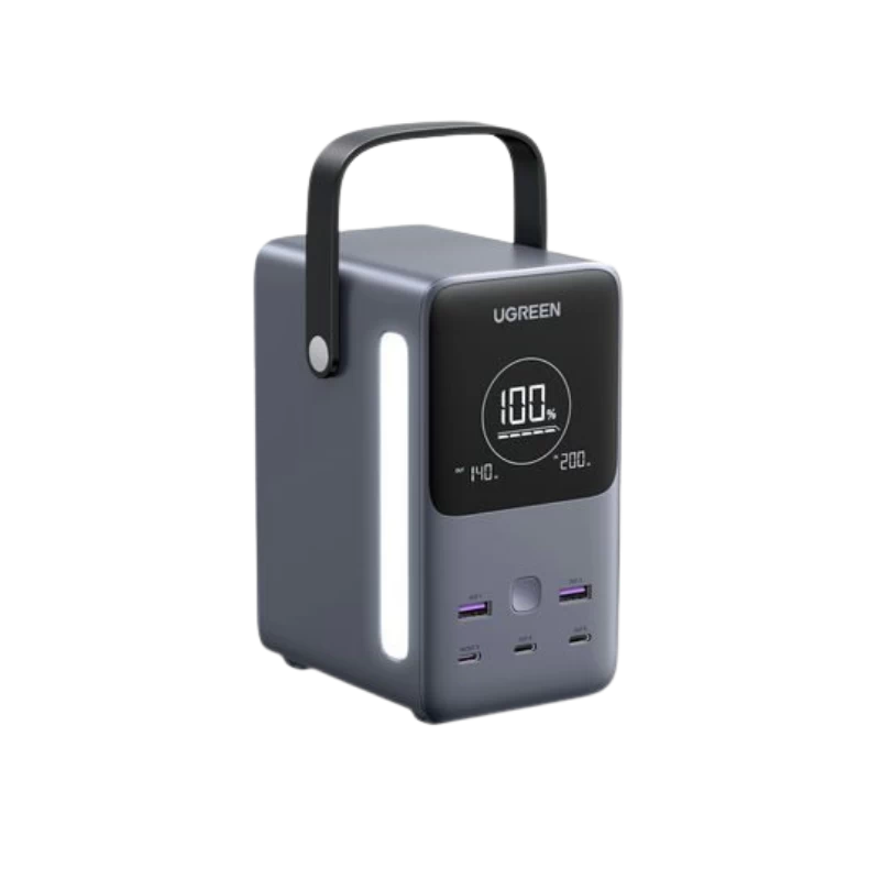 Trạm sạc dự phòng mini 48,000mAh UGREEN PB770 300W, 5 cổng sạc nhanh