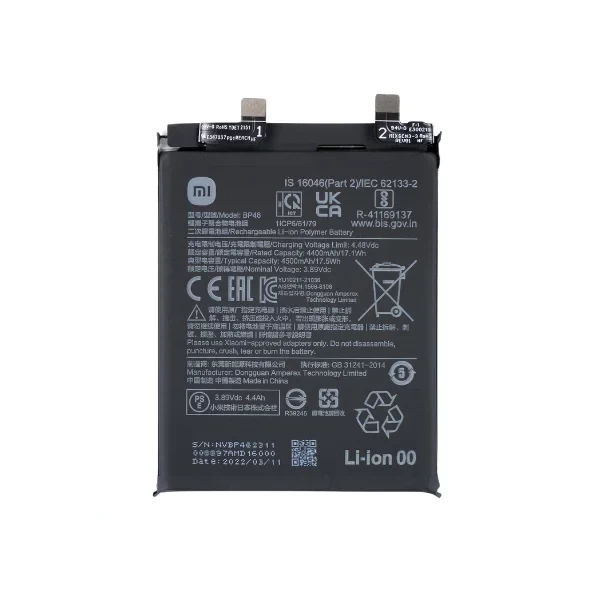 Thay Pin Xiaomi 12/12X BP46