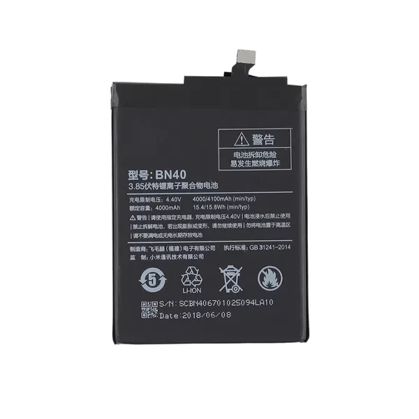 Thay pin Xiaomi Redmi 4 Prime (BN40)