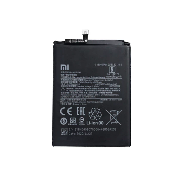 Thay pin Xiaomi Redmi 9 (BN54)