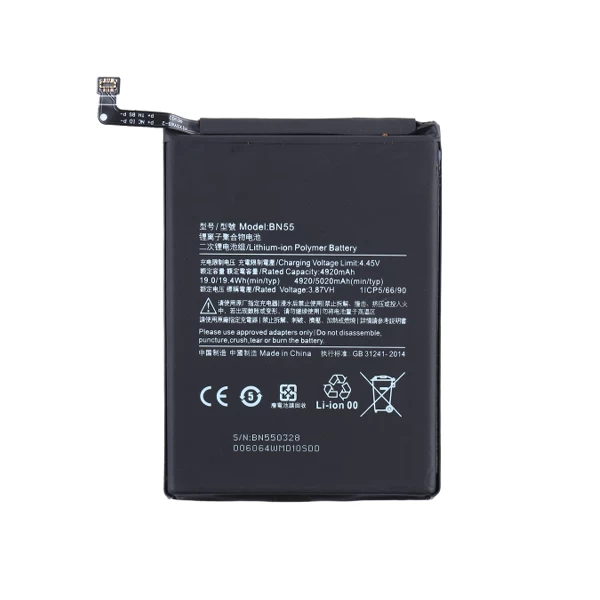 Thay pin Redmi Note 9s (BN55)