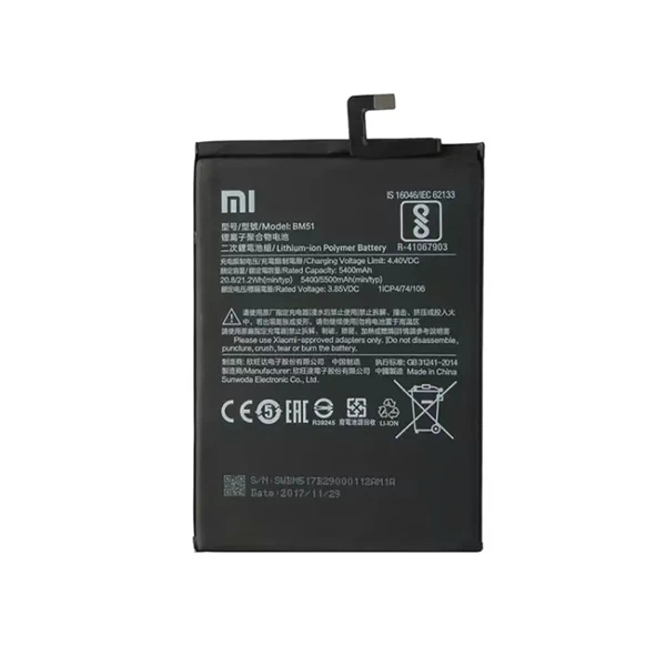 Thay pin Xiaomi Mi Max 3 (BM51)