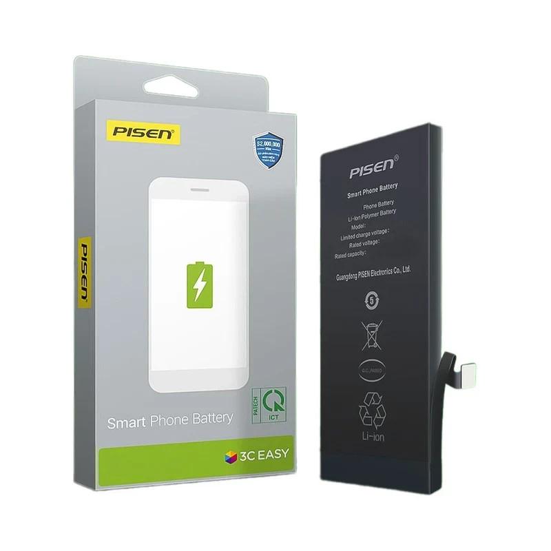 Thay pin iPhone SE 2 Chính Hãng PISEN (Dung lượng chuẩn 1821 mAh)