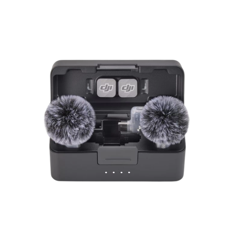 DJI Mini 2 (2 TX + 1 Mobile RX + Charging Case) 2 Mic