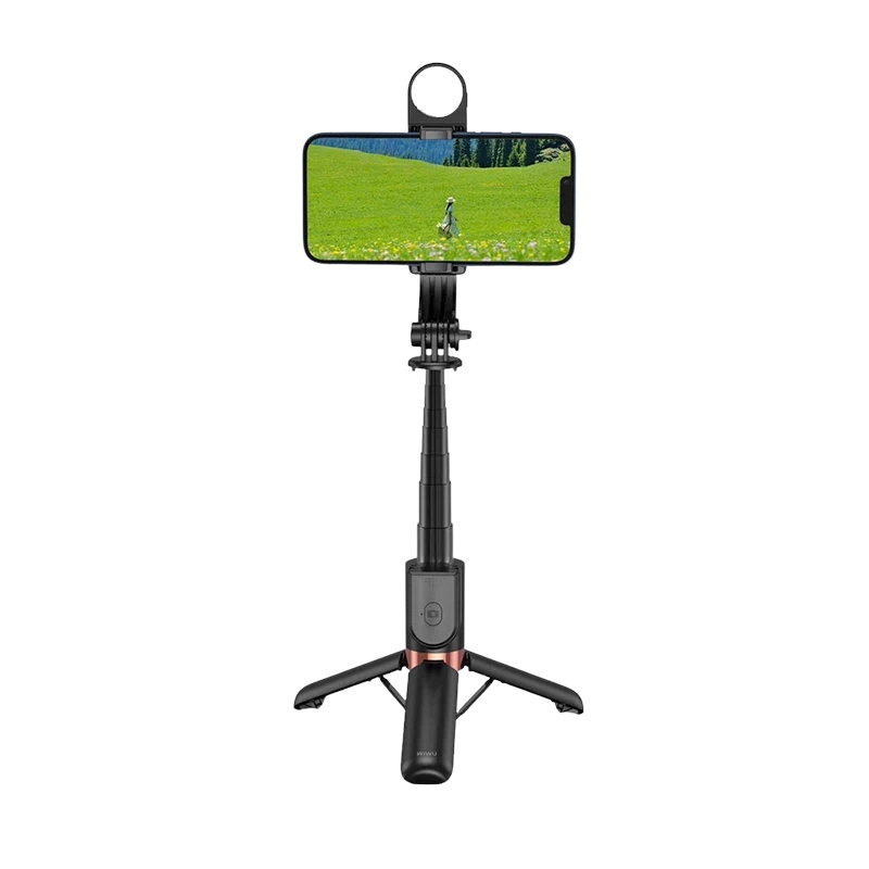 Gậy chụp ảnh Tripod Mini Wiwu Wi-SE011 (có đèn chiếu sáng)