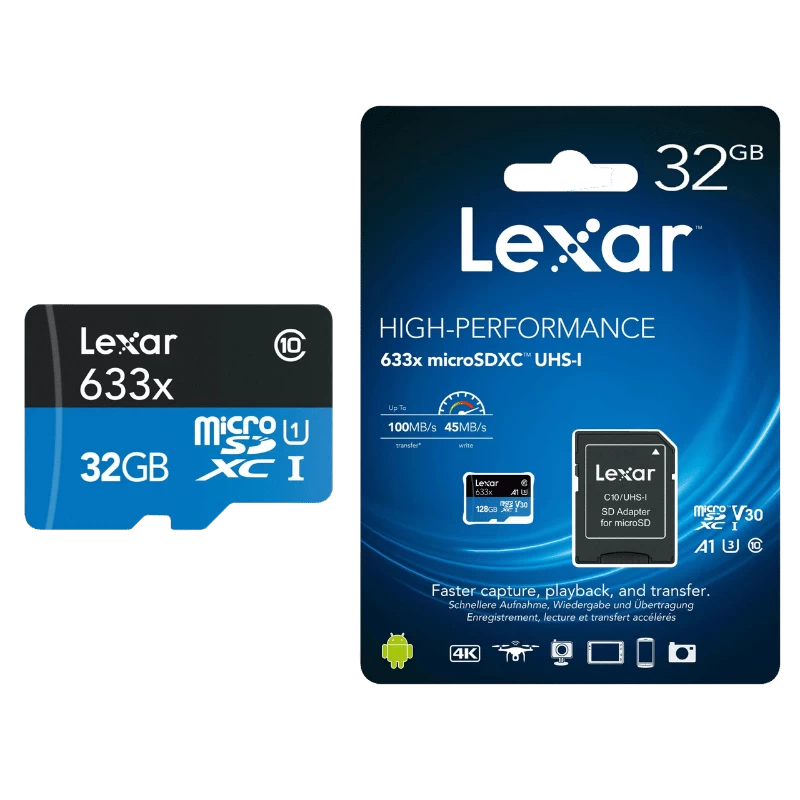 Thẻ nhớ Micro SD card LEXAR 32GB